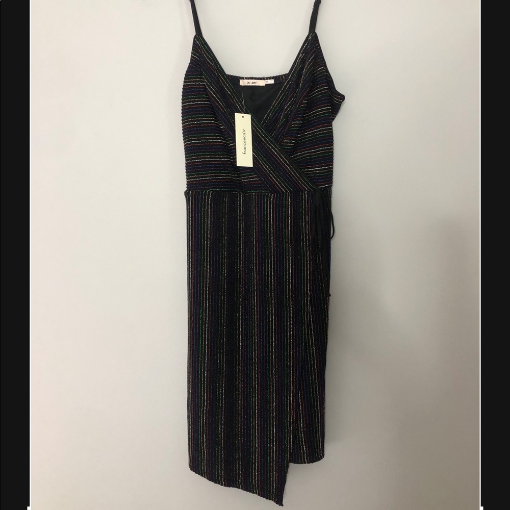 Francescas - Glitter Striped Dress